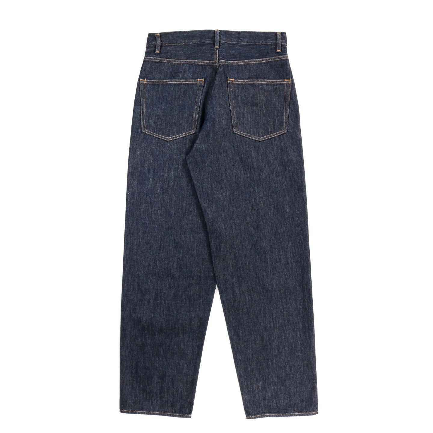 AURALEE HARD TWIST DENIM WIDE PANTS INDIGO