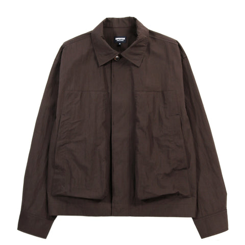 ARPENTEUR NOVO JACKET WEATHER CLOTH BROWN