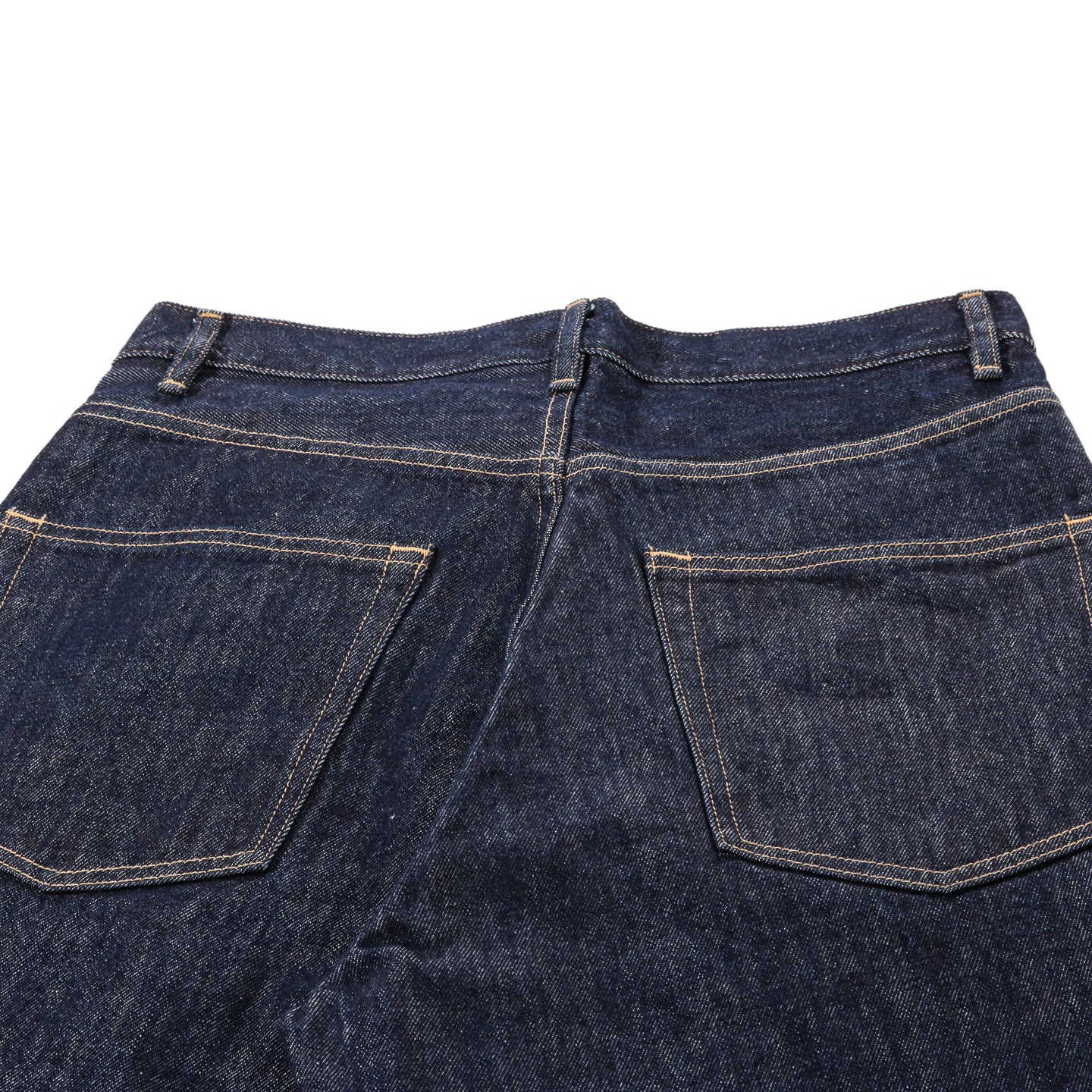 AURALEE HARD TWIST DENIM WIDE PANTS INDIGO