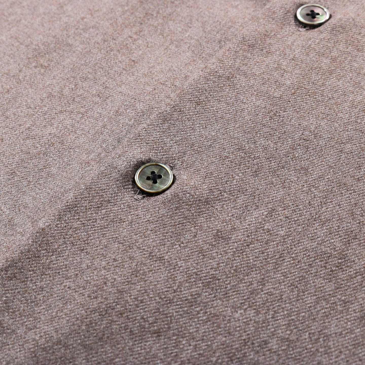 AURALEE SUPER LIGHT WOOL SHIRT TOP BROWN