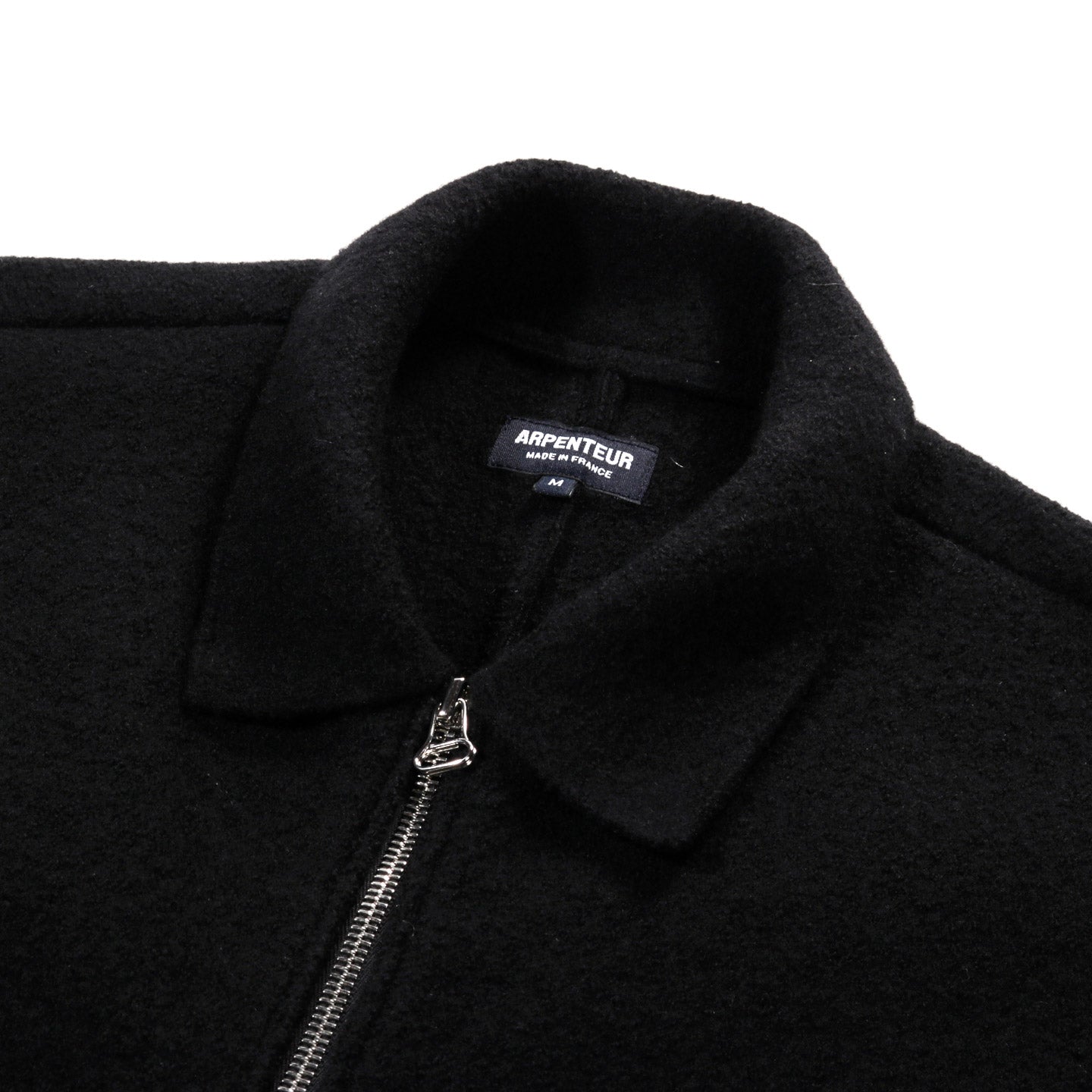 ARPENTEUR LINEA JACKET FELTED WOOL BLACK