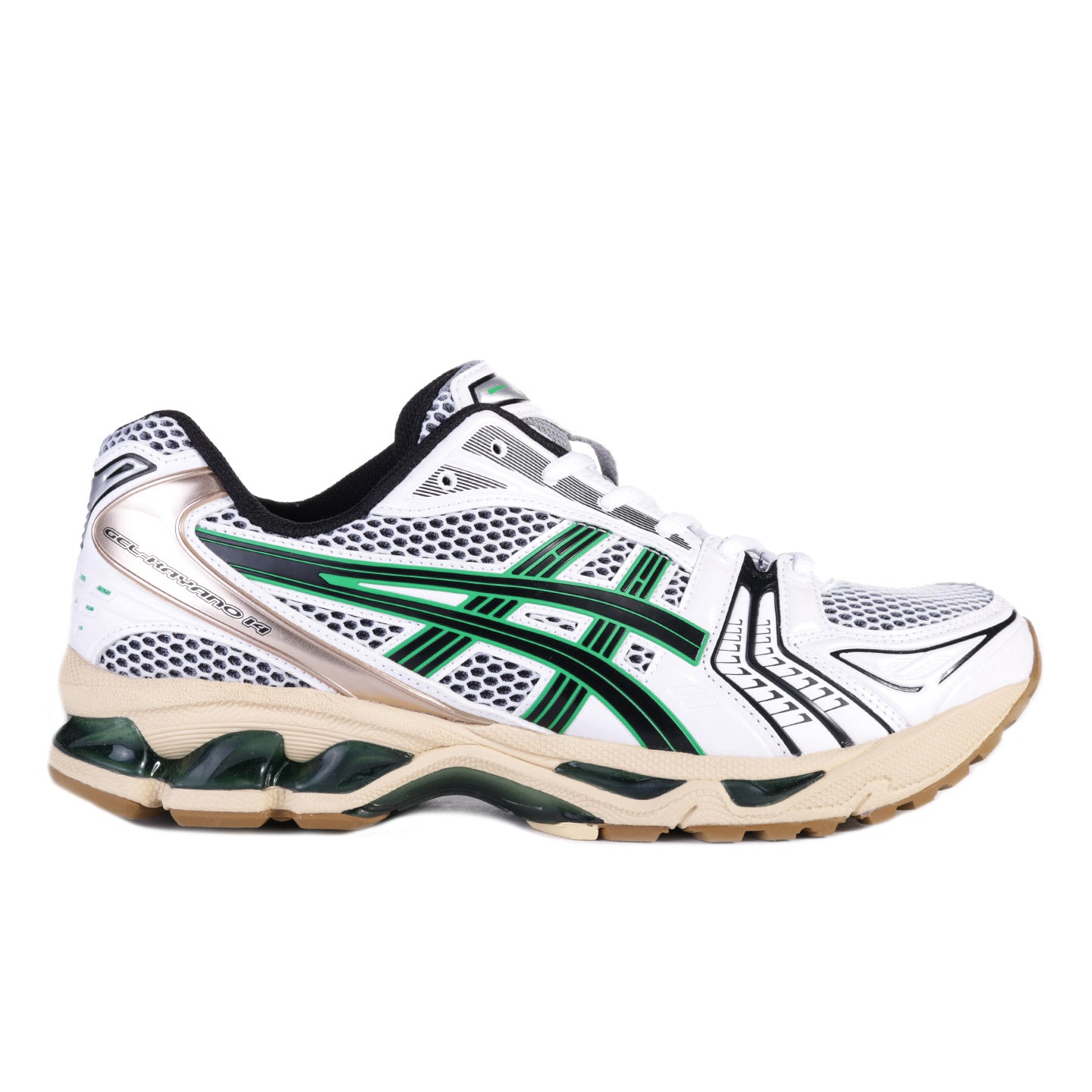 ASICS GEL-KAYANO 14 WHITE / HINOKI BEIGE