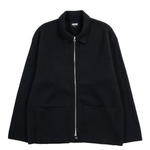 ARPENTEUR LINEA JACKET FELTED WOOL MIDNIGHT