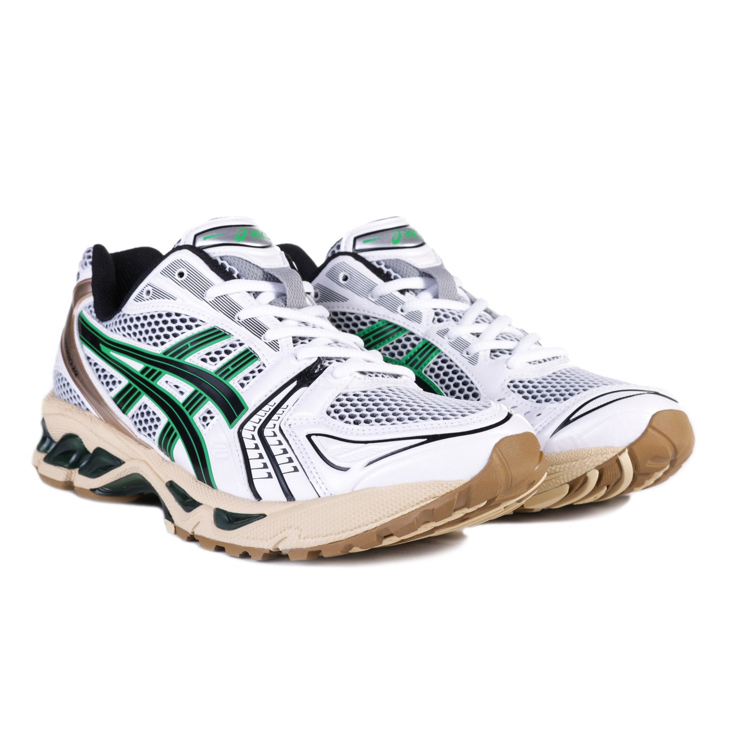 ASICS GEL-KAYANO 14 WHITE / HINOKI BEIGE