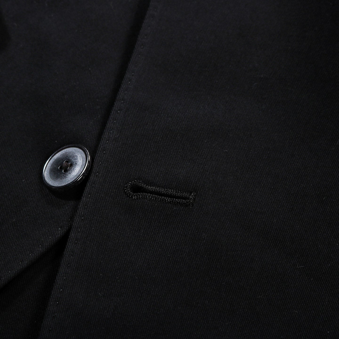 AURALEE LIGHT COTTON WOOL VIYELLA JACKET BLACK