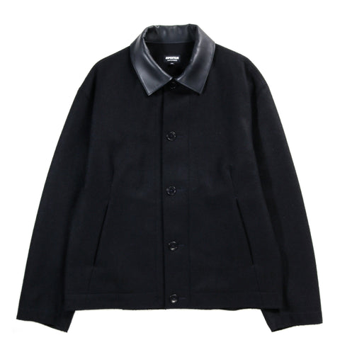 ARPENTEUR LUX C JACKET WOOL MELTON MIDNIGHT