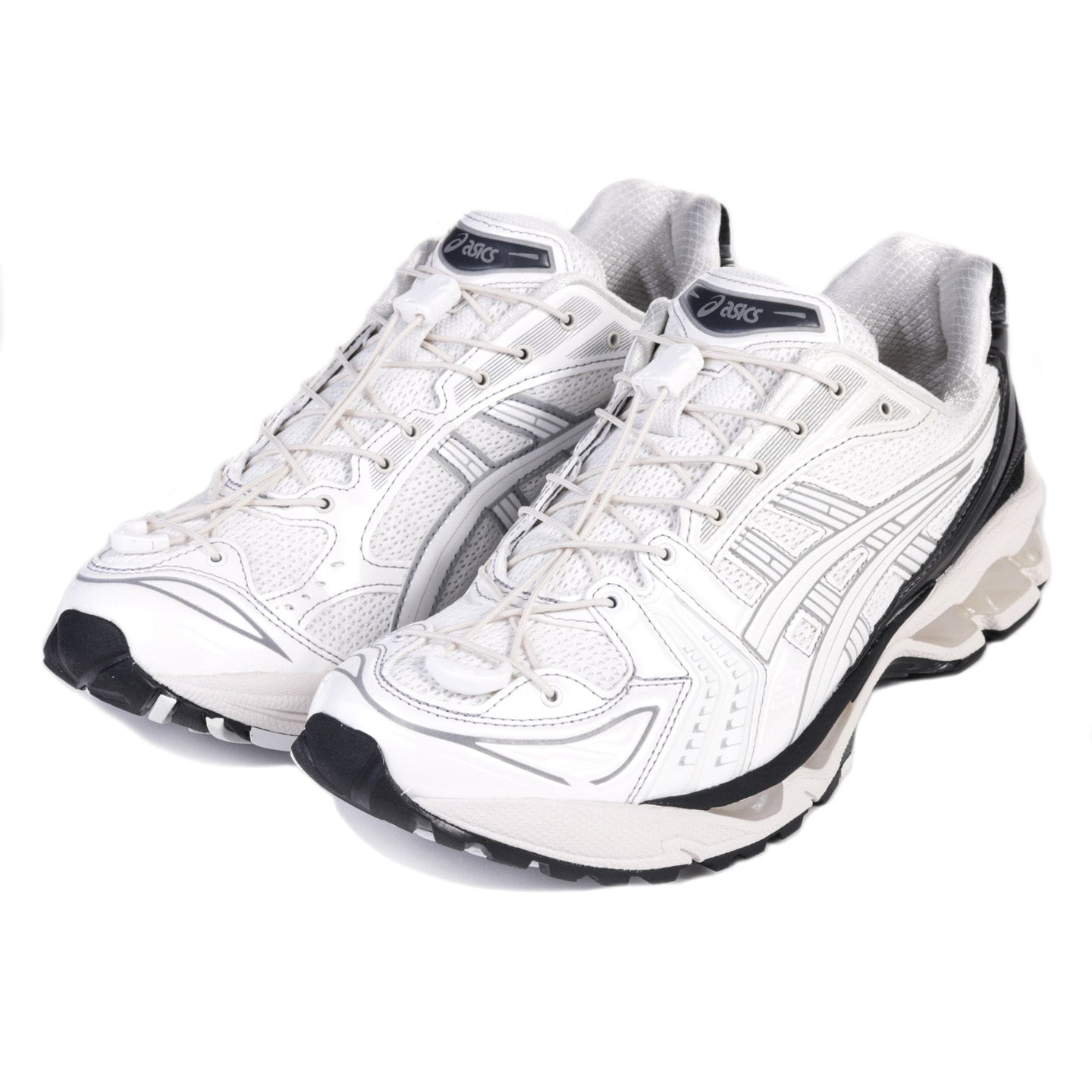 ASICS UNAFFECTED GEL-KAYANO 14 BRIGHT WHITE / JET BLACK