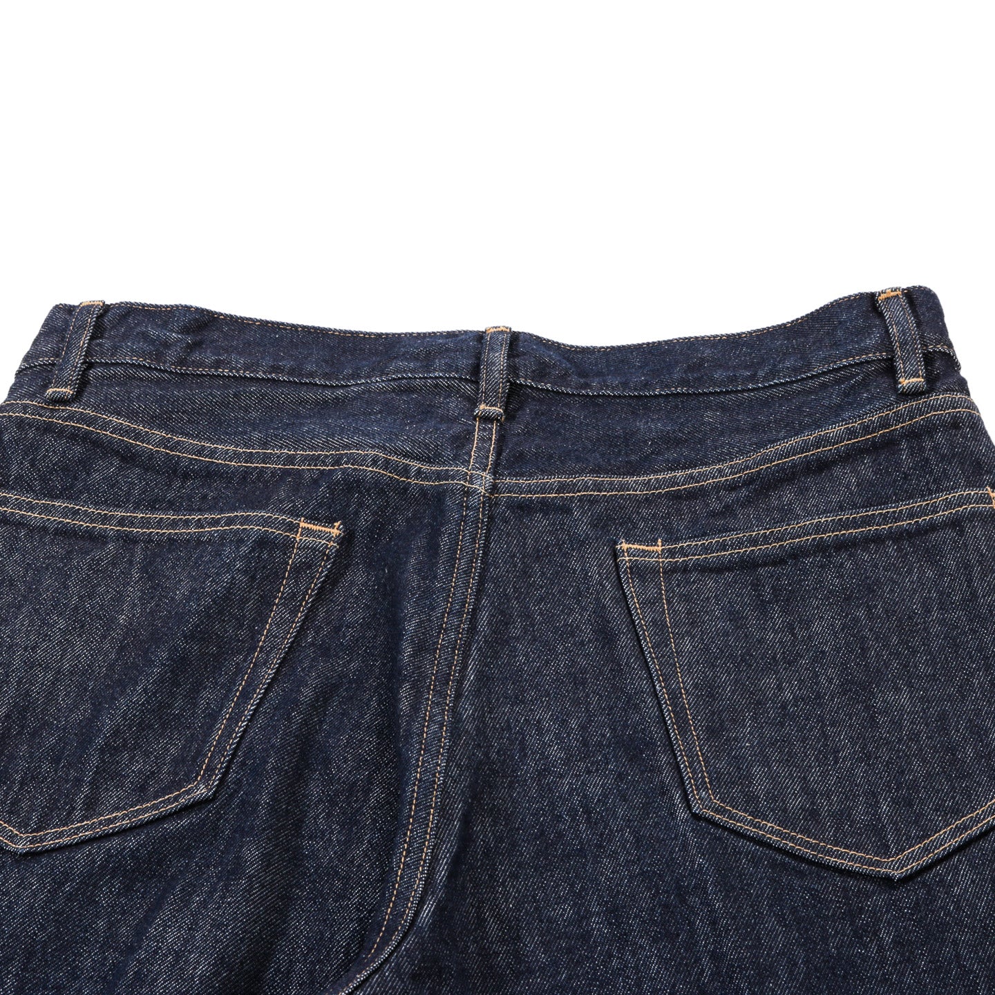 AURALEE HARD TWIST DENIM 5P PANTS INDIGO
