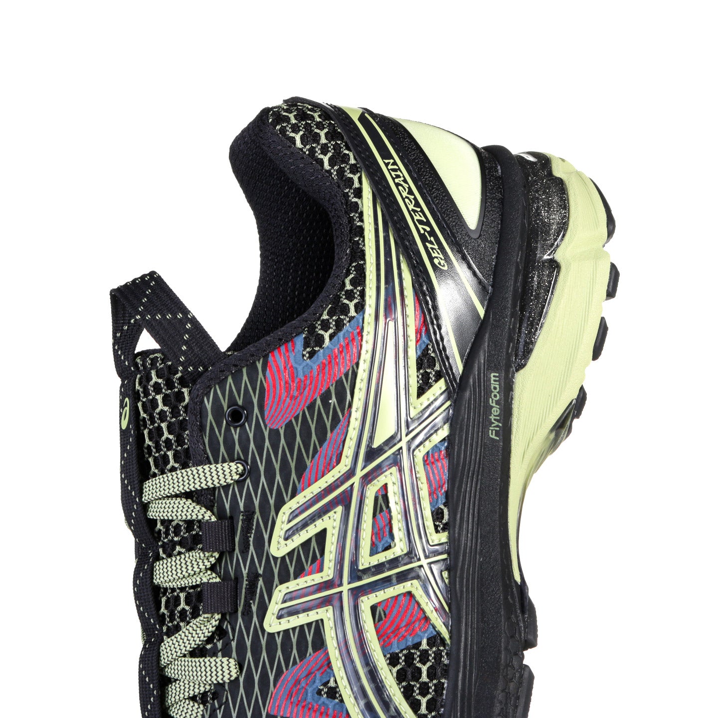 ASICS US4-S GEL-TERRAIN BLACK / NEON LIME