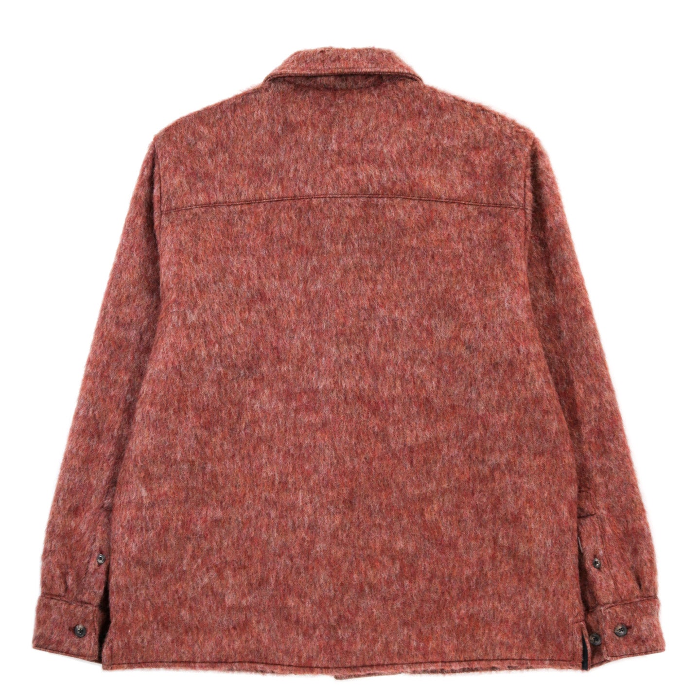 A KIND OF GUISE CULLU OVERSHIRT HAIRY SIENNA