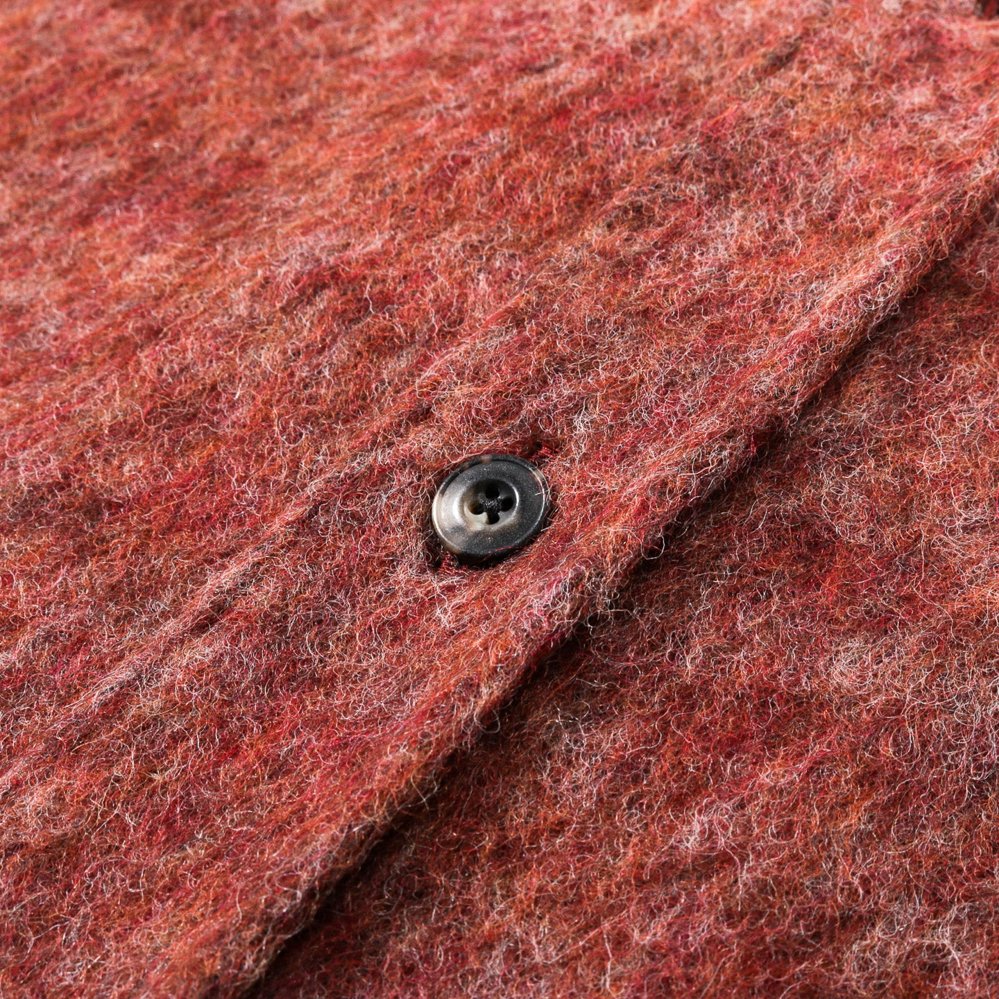 A KIND OF GUISE CULLU OVERSHIRT HAIRY SIENNA