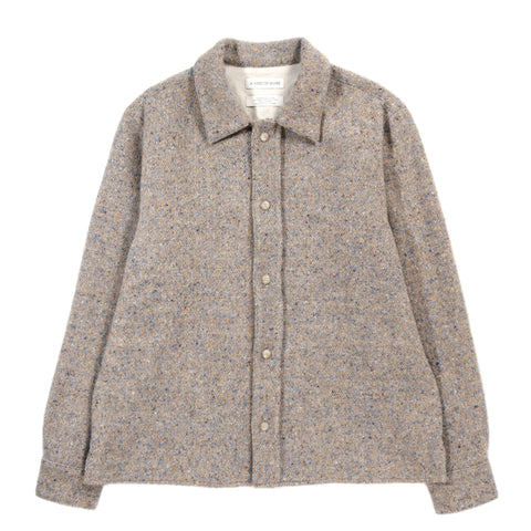 A KIND OF GUISE CULLU OVERSHIRT WATER AND EARTH