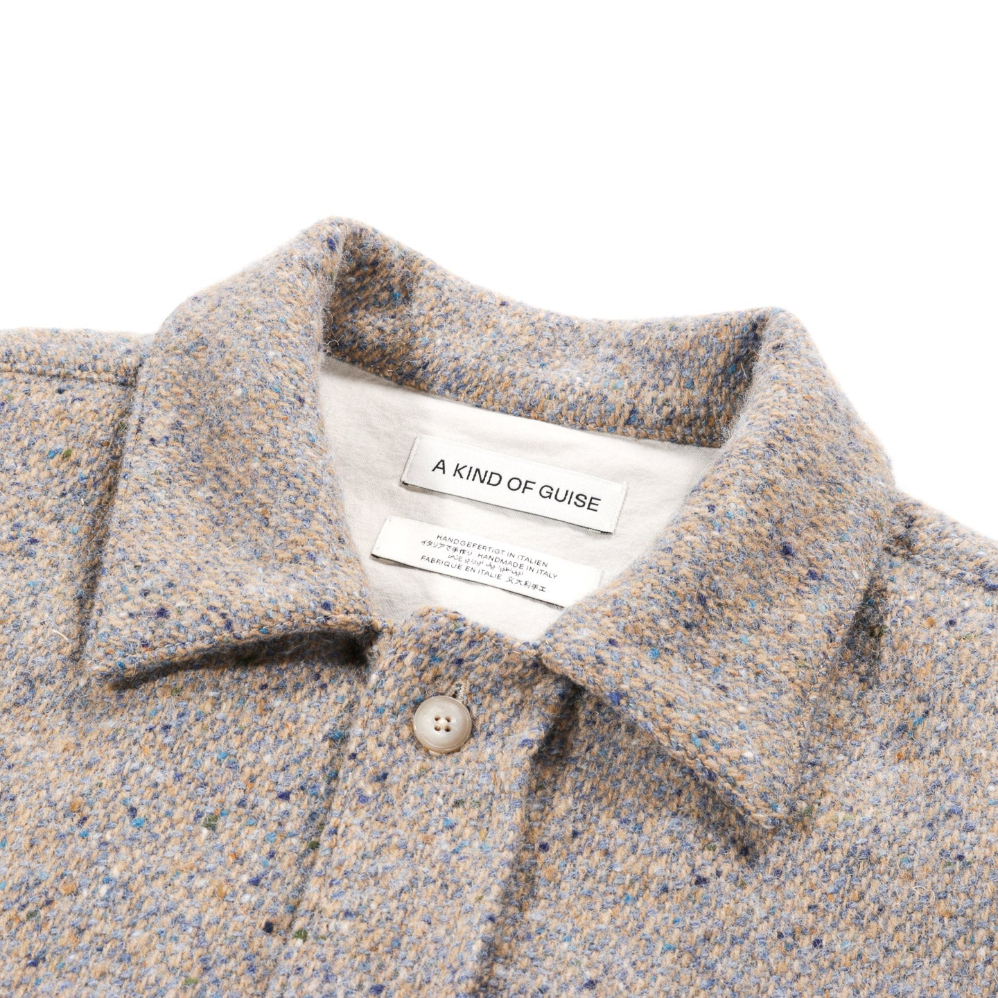A KIND OF GUISE CULLU OVERSHIRT WATER AND EARTH