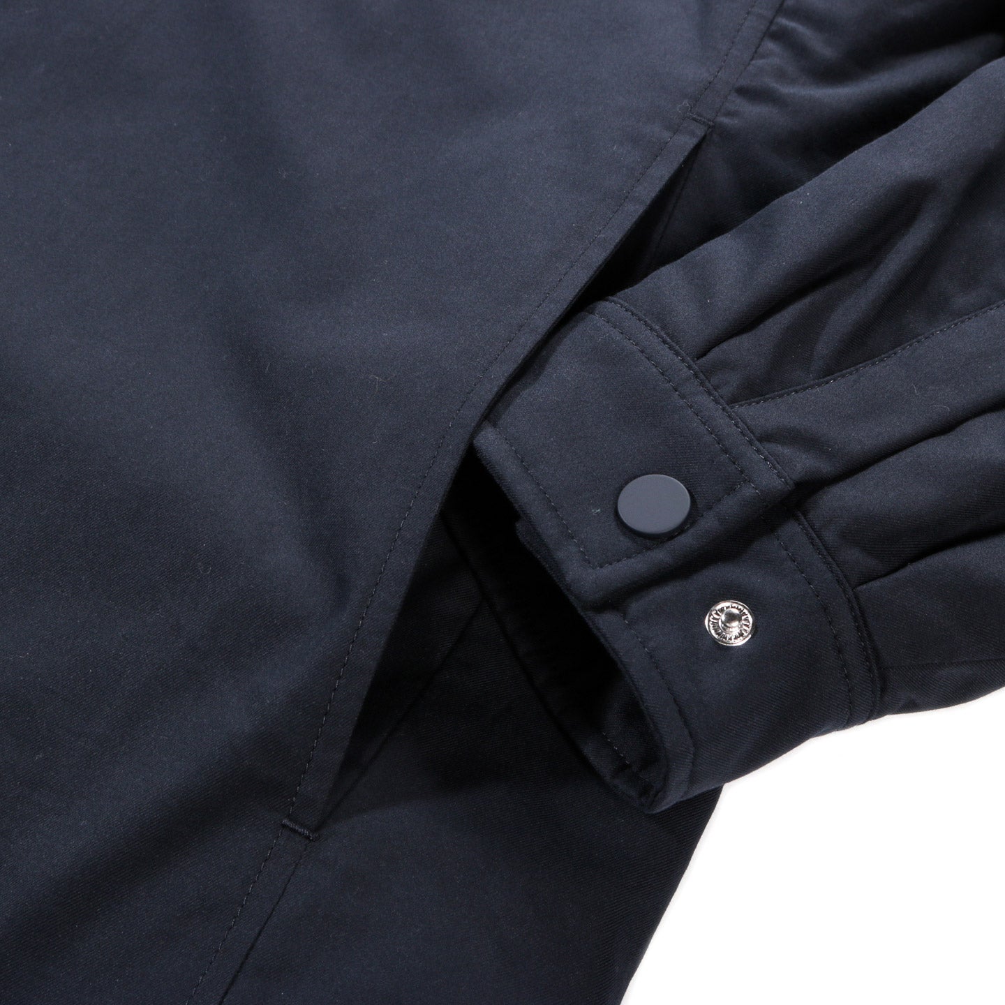 A KIND OF GUISE OLKAY QUILTED OVERSHIRT NAVY TWILL