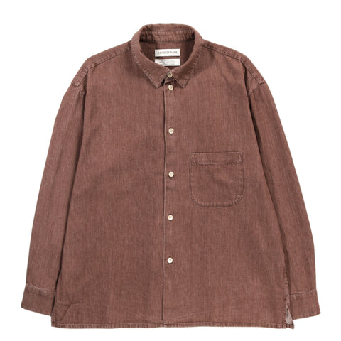 A KIND OF GUISE GUSTO SHIRT SEPIA DENIM