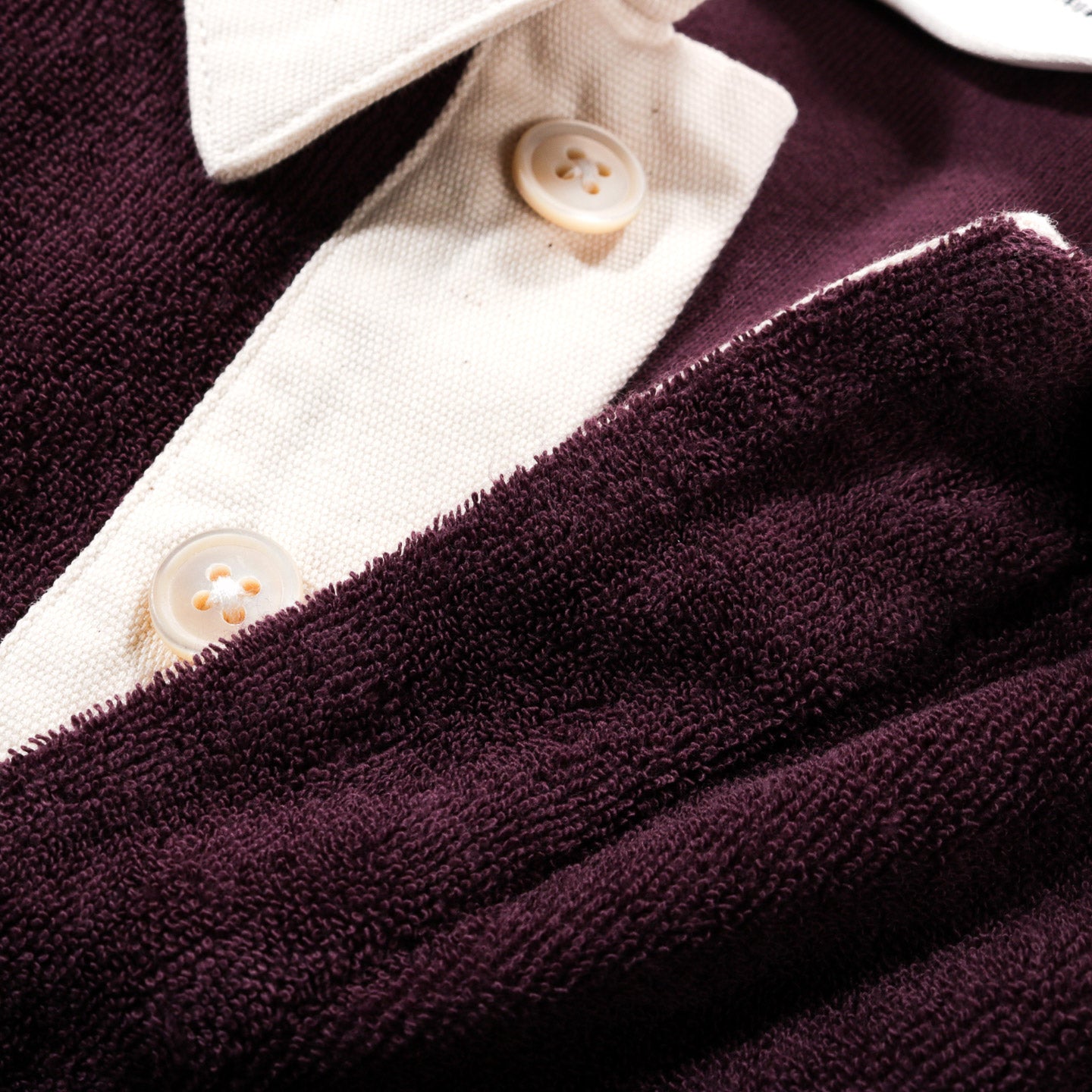 A KIND OF GUISE RAYK RUGBY SHIRT LAVENDER VELVET