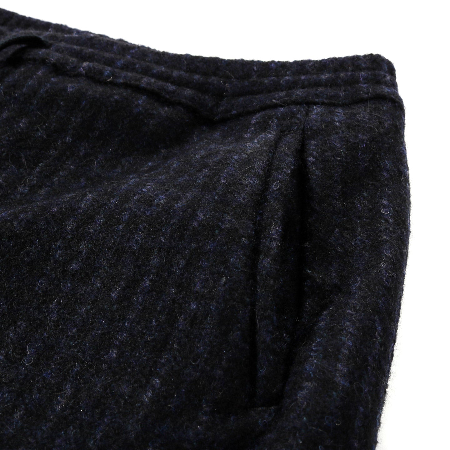 A KIND OF GUISE SAMURAI TROUSERS MIDNIGHT CHECK