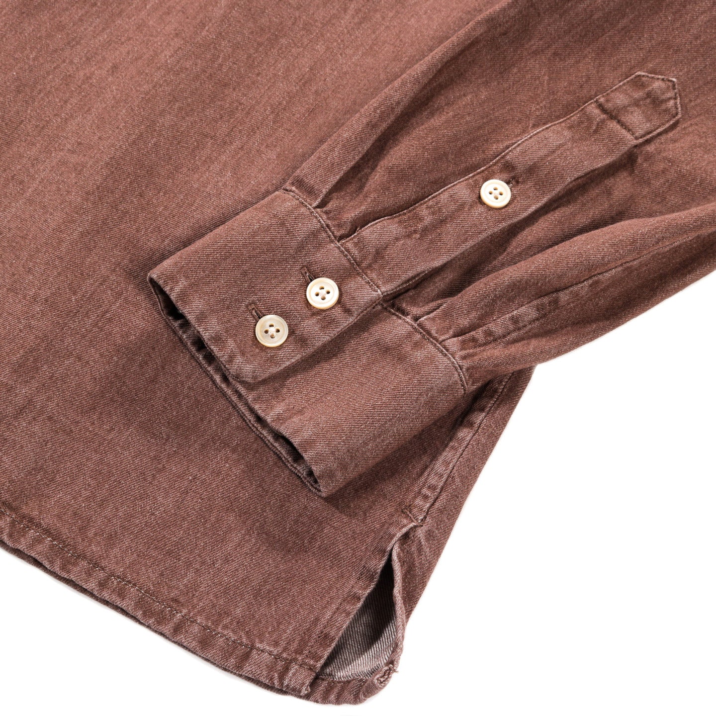 A KIND OF GUISE GUSTO SHIRT SEPIA DENIM