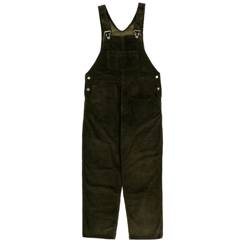A KIND OF GUISE GUNNAR DUNGAREES OLIVE CORDUROY