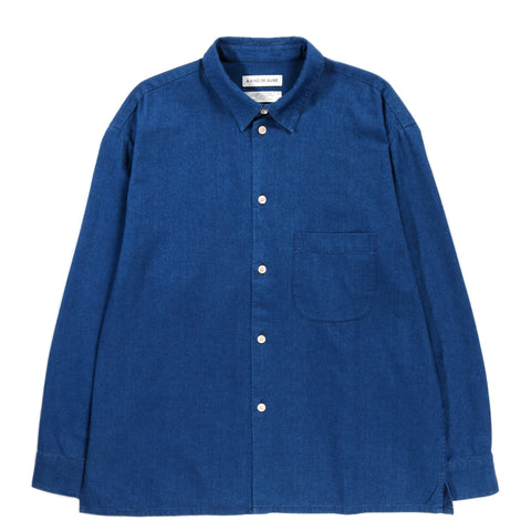 A KIND OF GUISE GUSTO SHIRT SOFT INDIGO