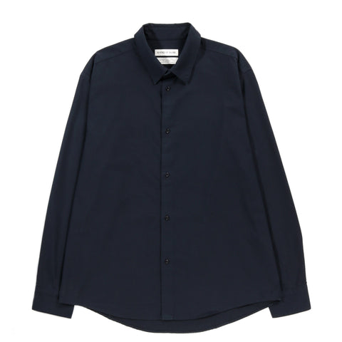 A KIND OF GUISE FULVIO SHIRT NAVY TWILL