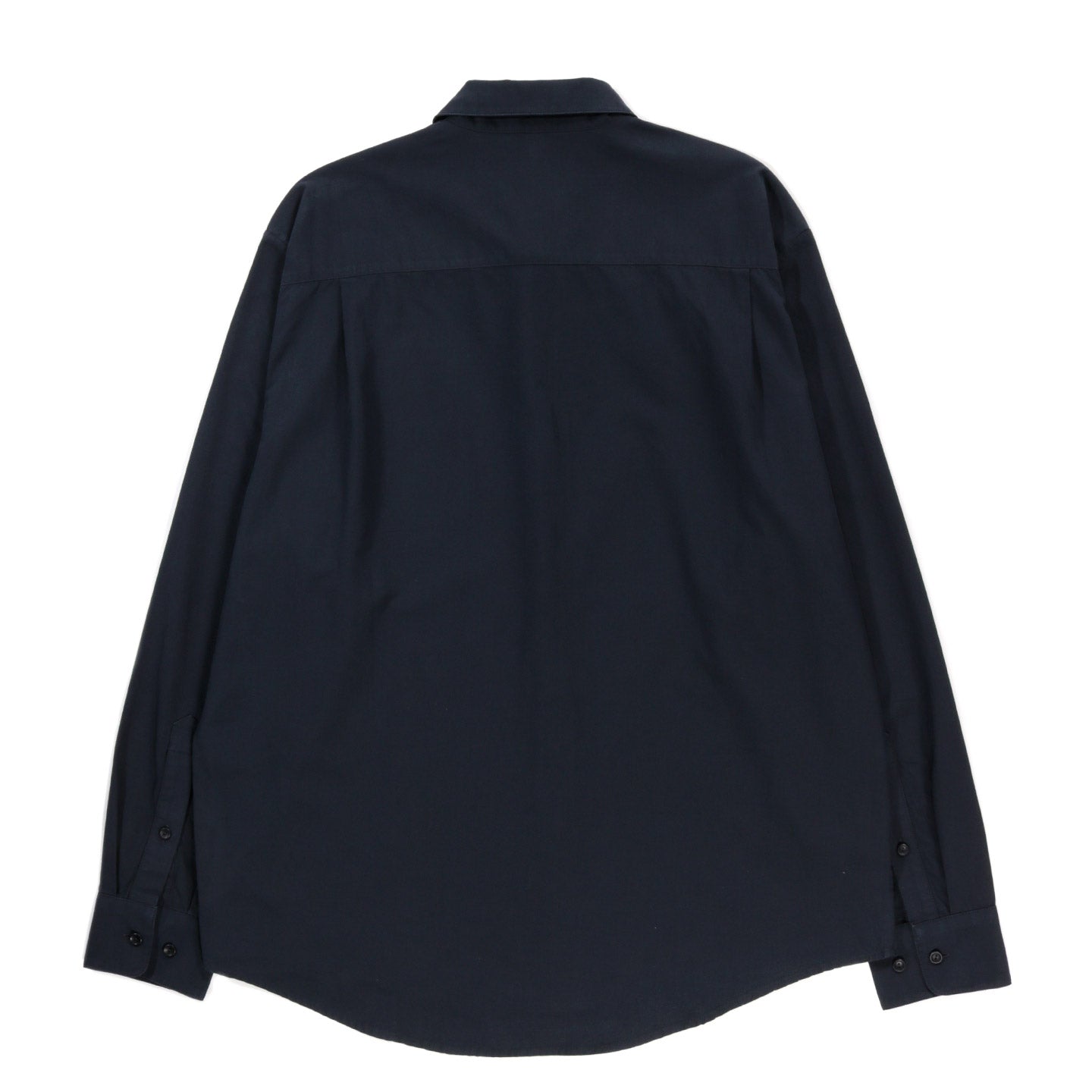 A KIND OF GUISE FULVIO SHIRT NAVY TWILL