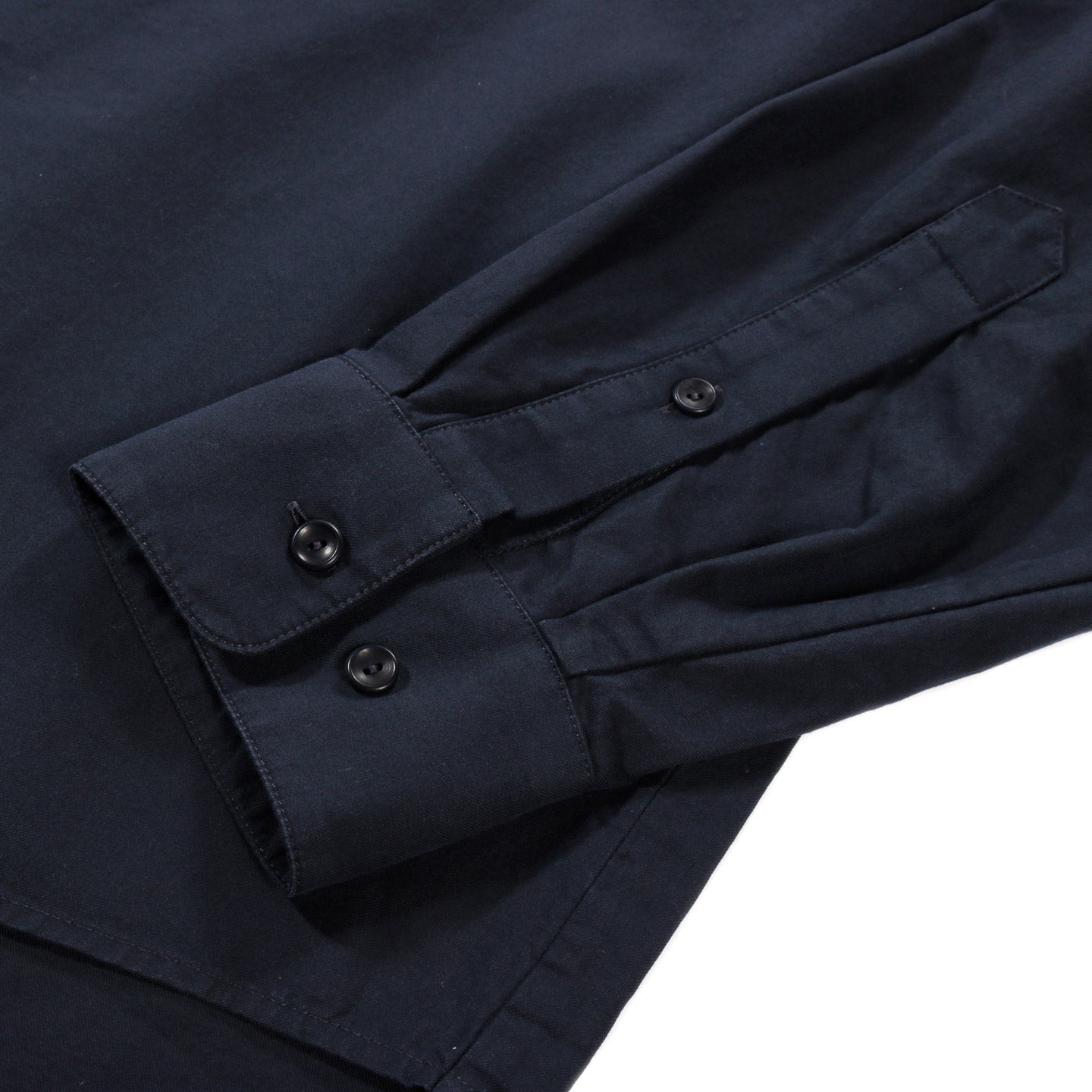 A KIND OF GUISE FULVIO SHIRT NAVY TWILL