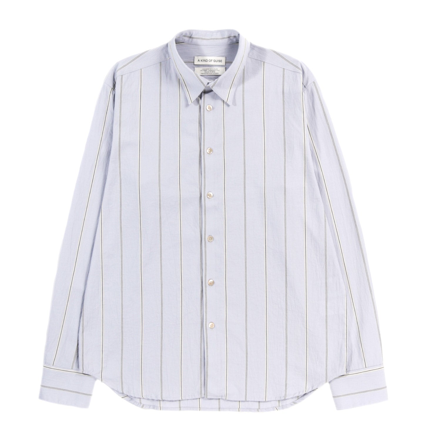 A KIND OF GUISE FLORES SHIRT TINTED ICE STRIPE
