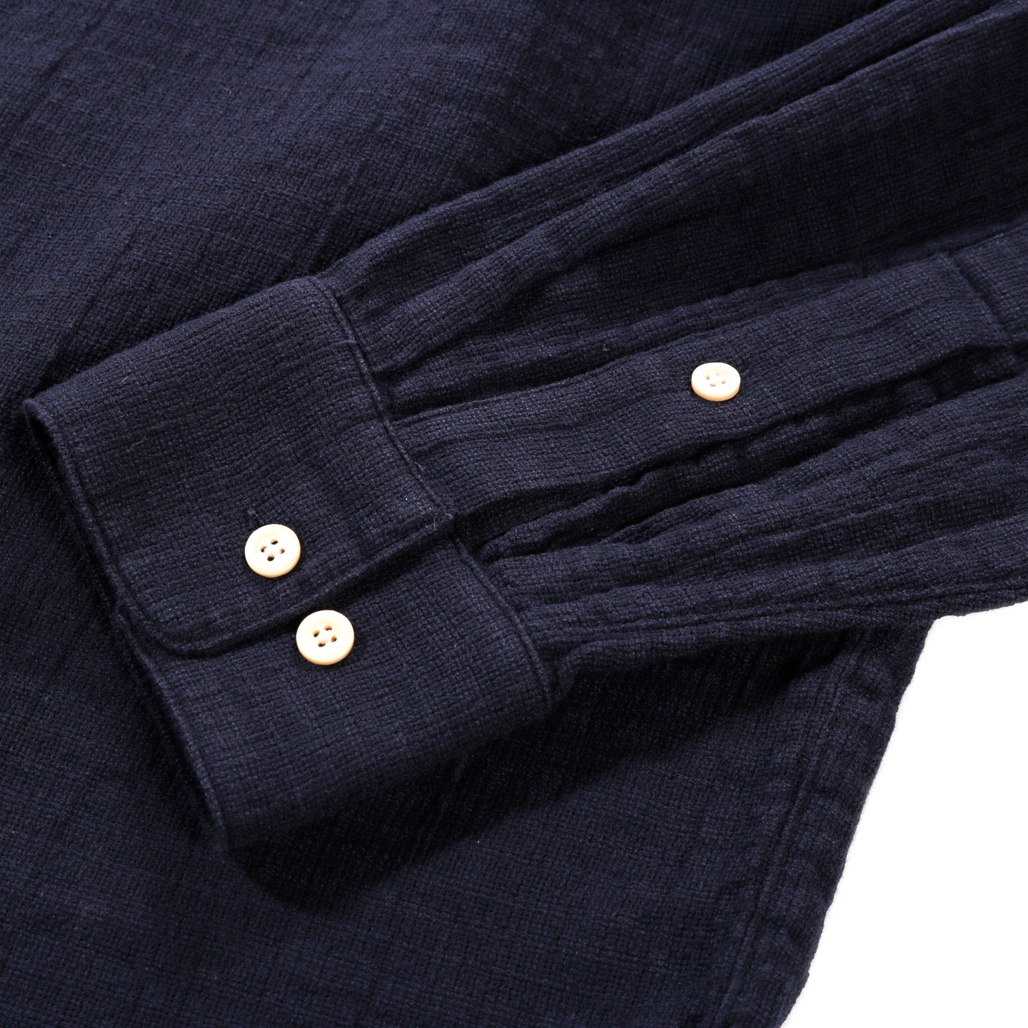 A KIND OF GUISE MANI BUTTON DOWN SHIRT MIDNIGHT NAVY