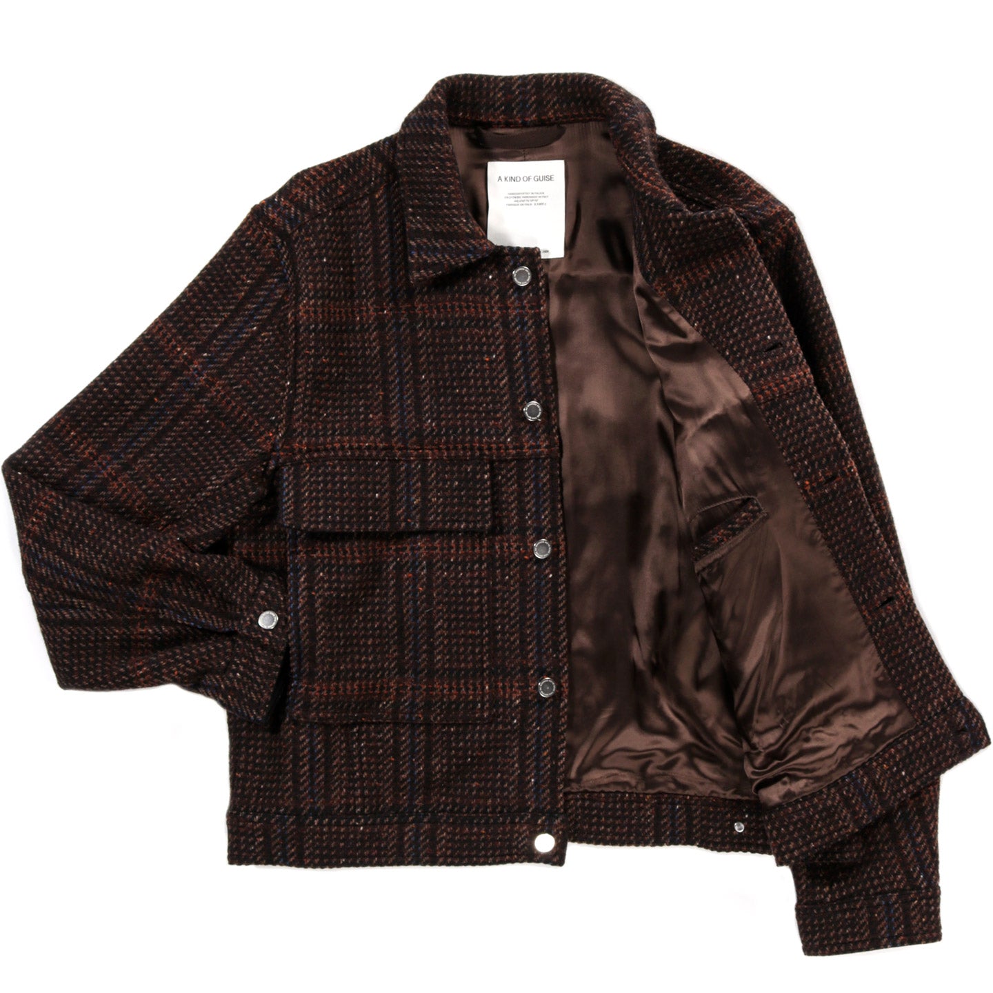 A KIND OF GUISE DRAGAN WOOL JACKET AUTUMN FOLIAGE
