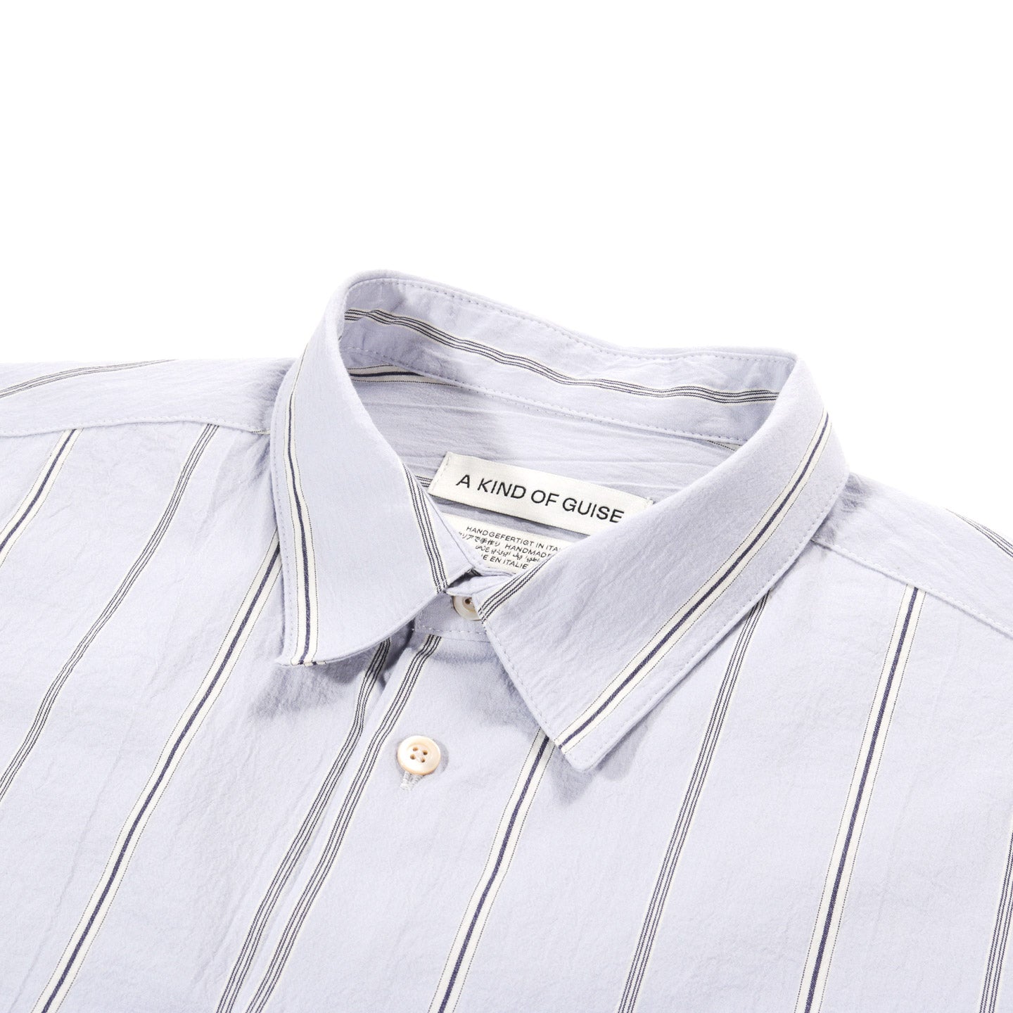 A KIND OF GUISE FLORES SHIRT TINTED ICE STRIPE