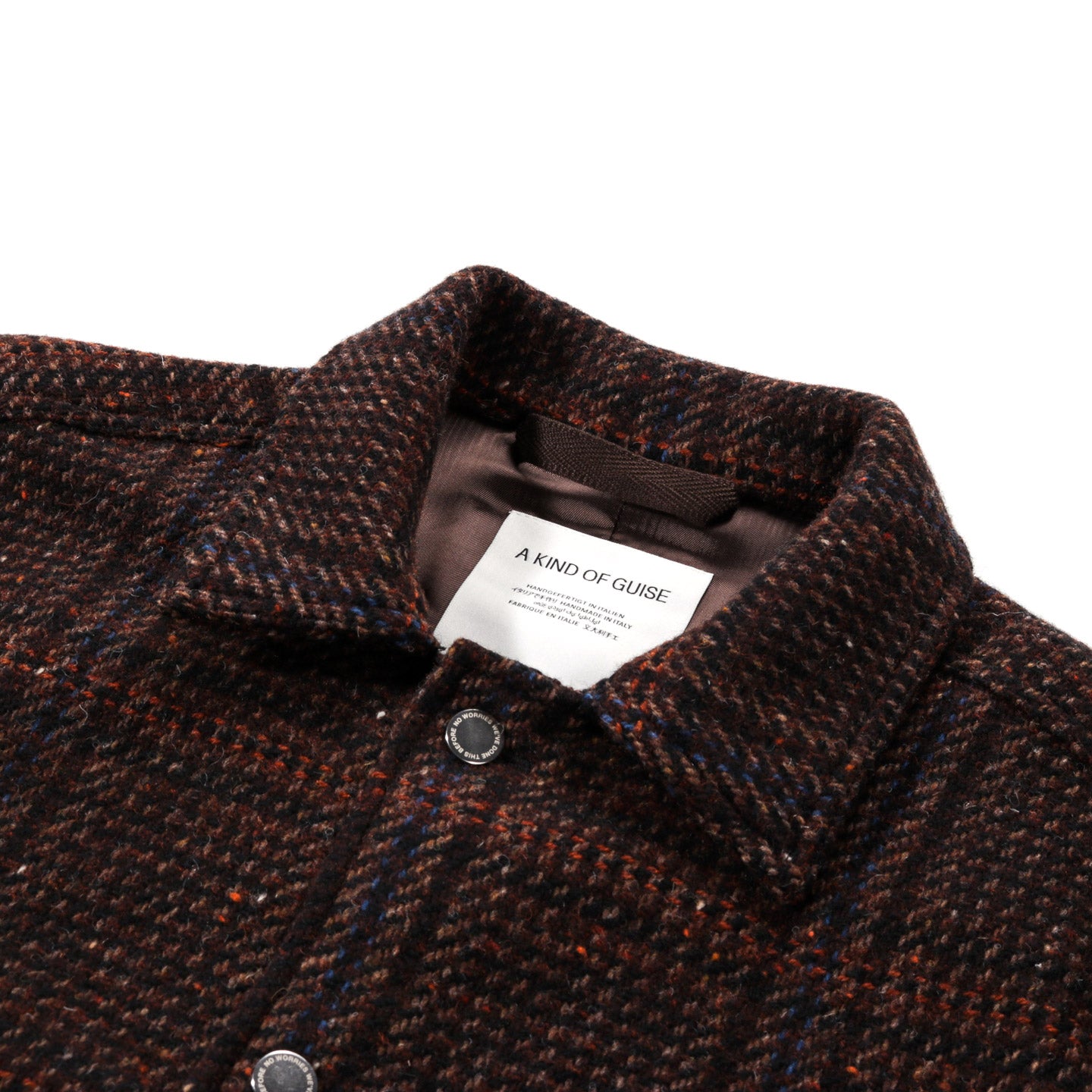 A KIND OF GUISE DRAGAN WOOL JACKET AUTUMN FOLIAGE
