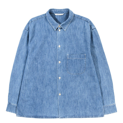 A KIND OF GUISE GUSTO SHIRT WASHED INDIGO