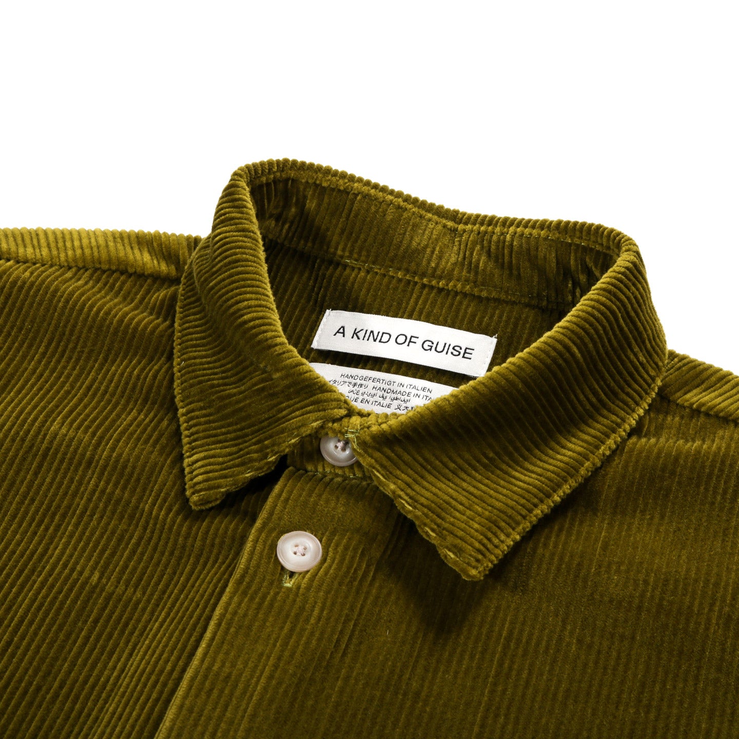 A KIND OF GUISE GUSTO SHIRT JUICY GREEN