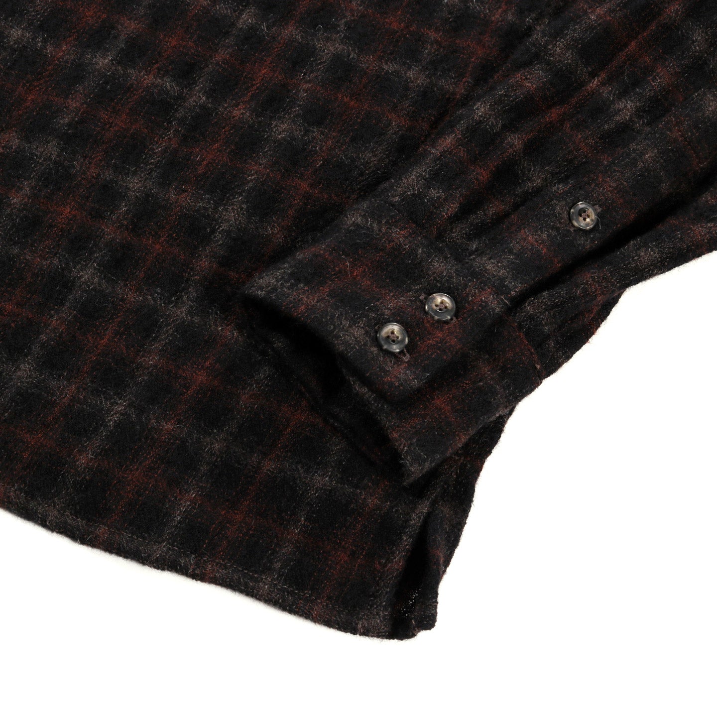 A KIND OF GUISE GUSTO SHIRT CHOCOLATE CHECK