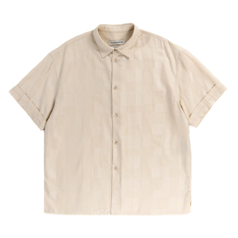 A KIND OF GUISE ELIO SHIRT CUBED IVORY