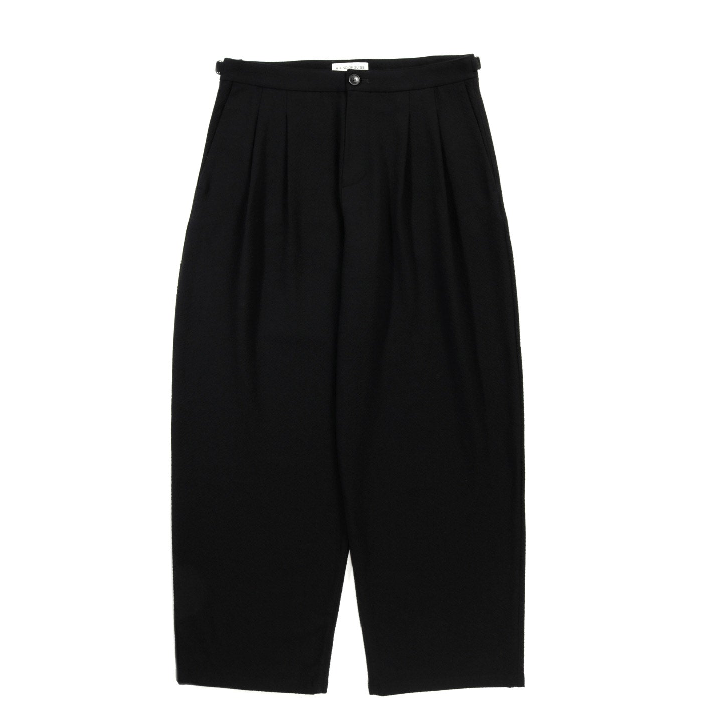 A KIND OF GUISE PIERO PANTS STRUCTURED BLACK