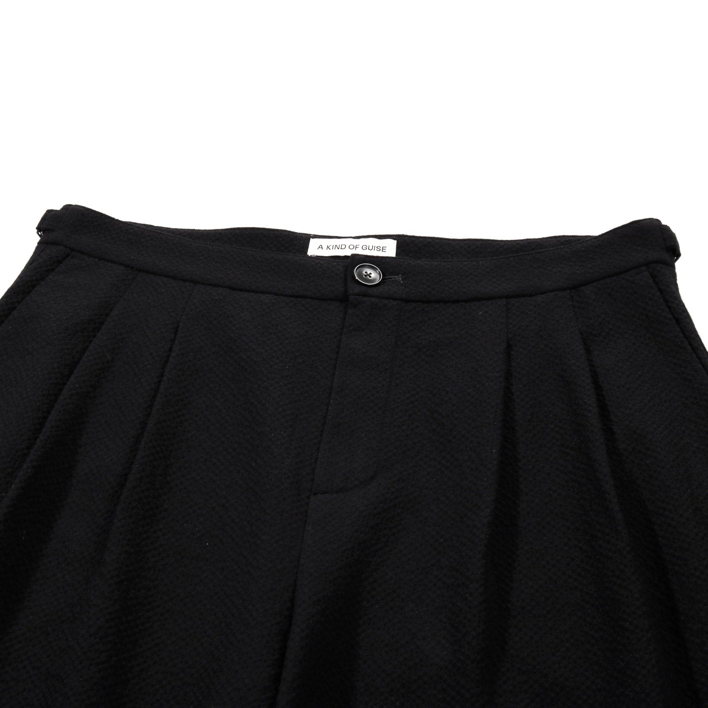 A KIND OF GUISE PIERO PANTS STRUCTURED BLACK