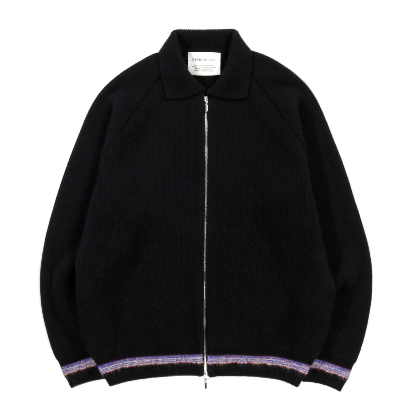 A KIND OF GUISE ZAYA ZIP JACKET BLACK