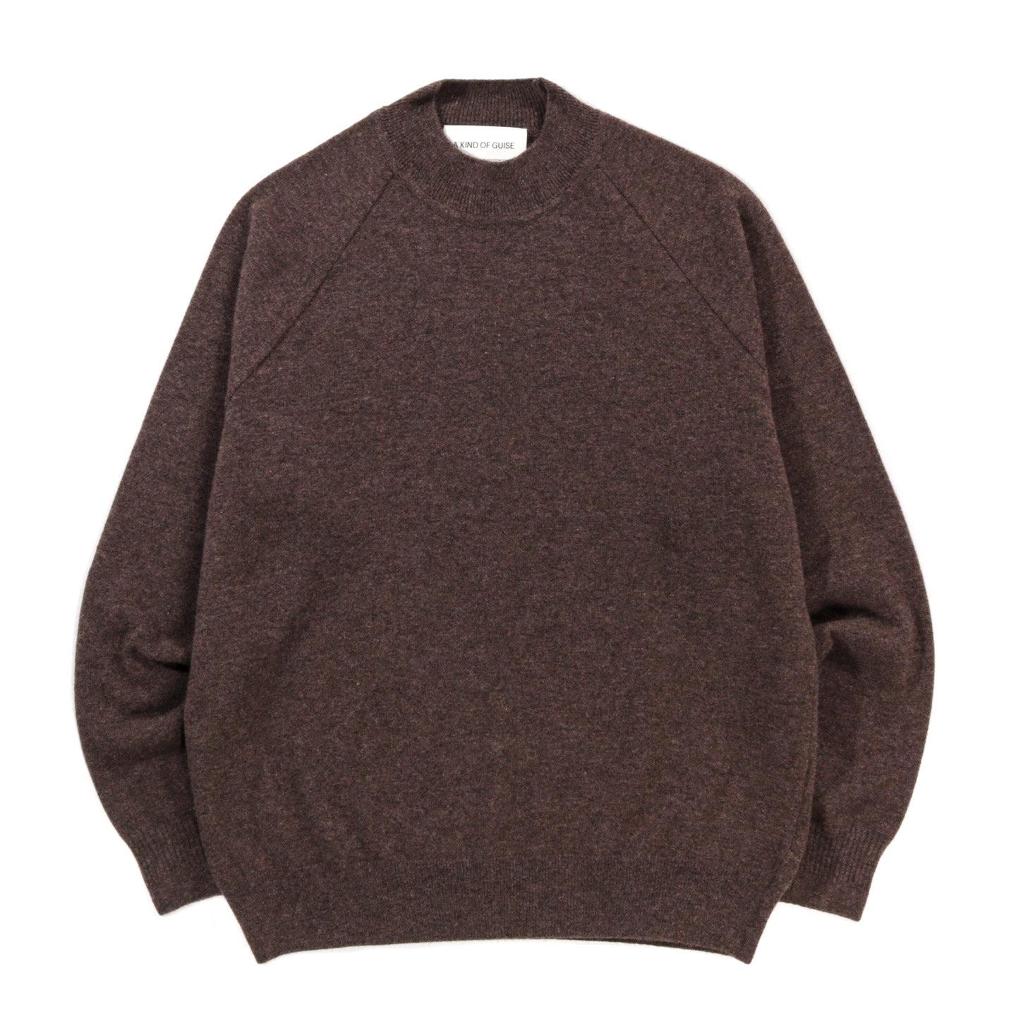 A KIND OF GUISE MORELLO HIGHNECK BROWN MELANGE
