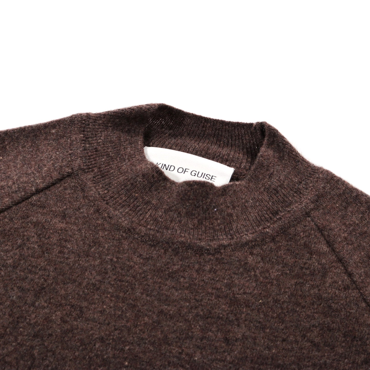 A KIND OF GUISE MORELLO HIGHNECK BROWN MELANGE