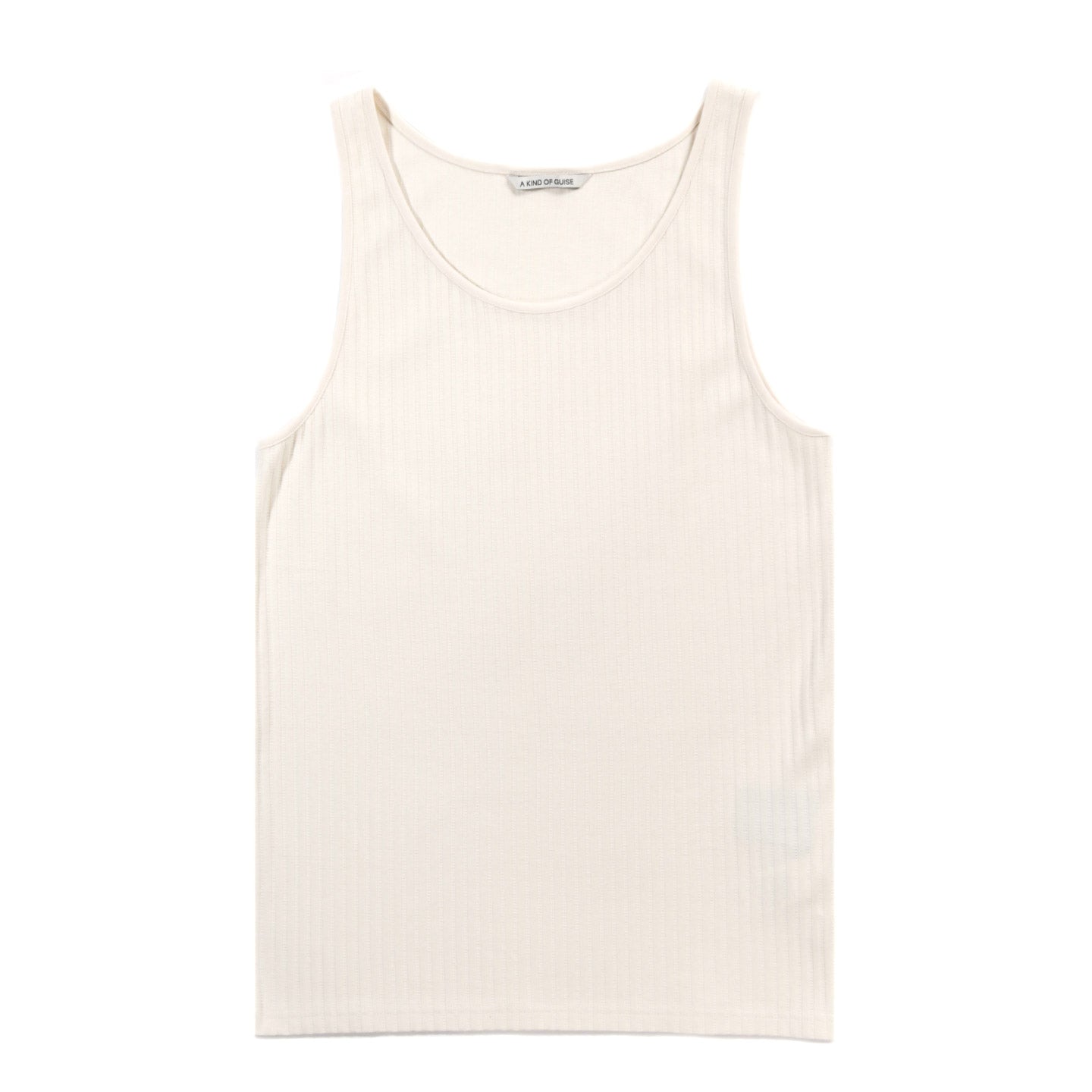 A KIND OF GUISE TOMASO TANKTOP ALMOND AJOUR