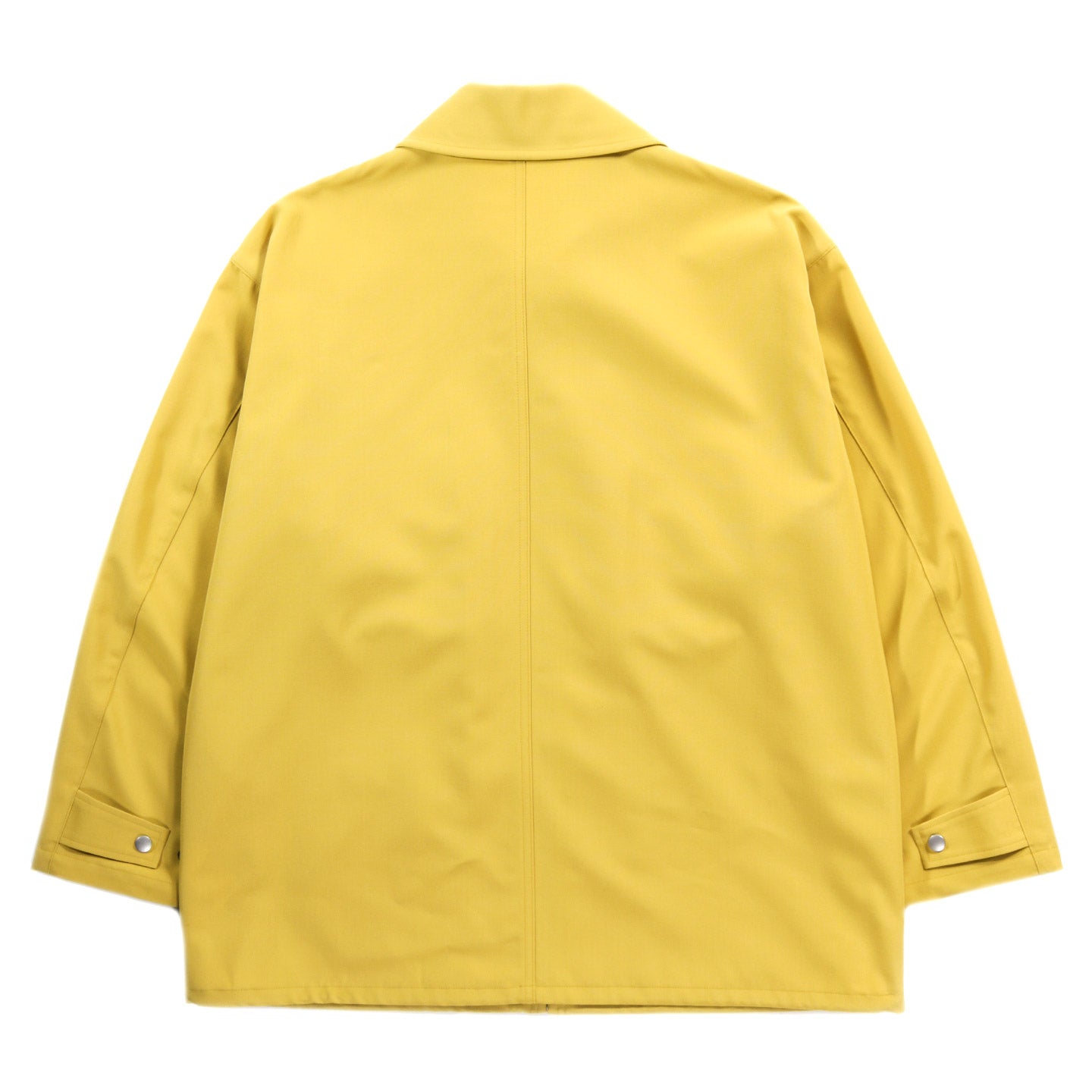 AURALEE WOOL MAX CANVAS BLOUSON MUSTARD YELLOW