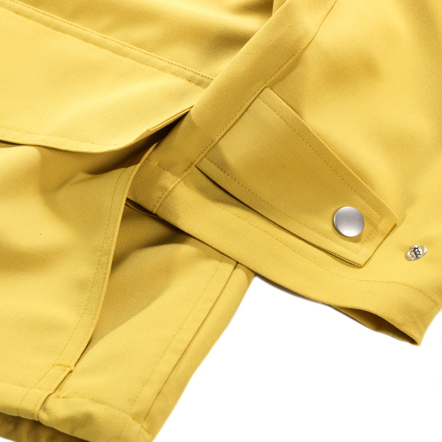 AURALEE WOOL MAX CANVAS BLOUSON MUSTARD YELLOW