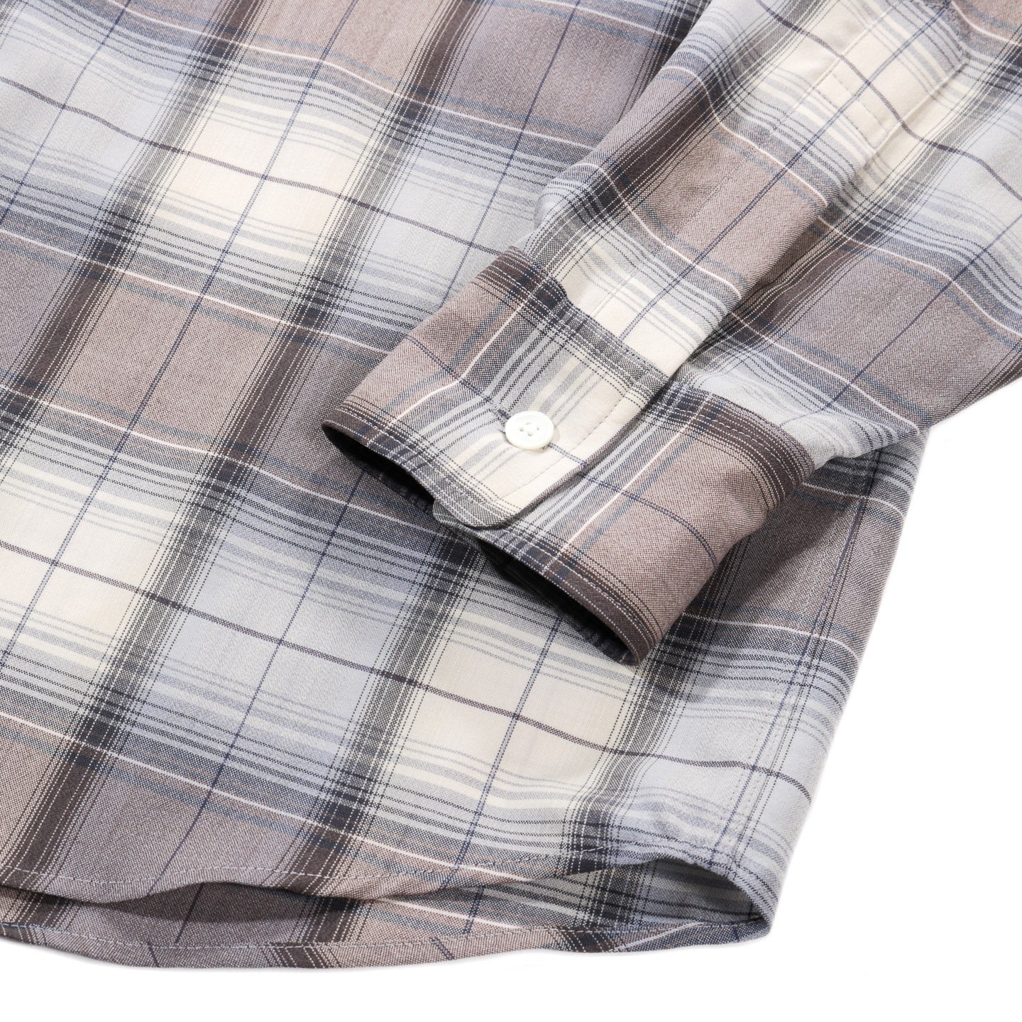 AURALEE SUPER LIGHT WOOL CHECK SHIRT BLUE GRAY | TODAY CLOTHING AURALEE SUPER LIGHT WOOL CHECK SHIRT BLUE GRAY | TODAY CLOTHING