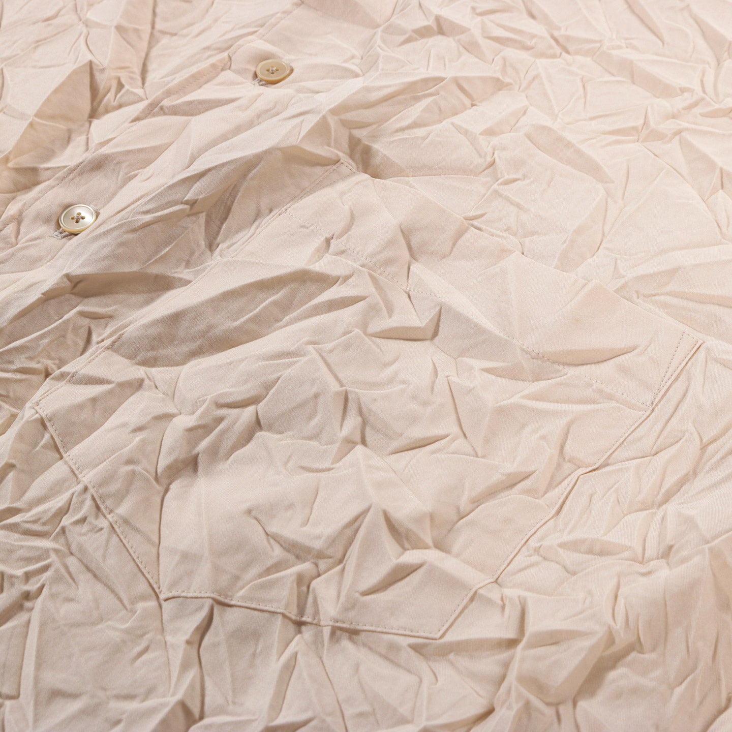 AURALEE WRINKLED WASHED FINX TWILL SHIRT PINK BEIGE | TODAY