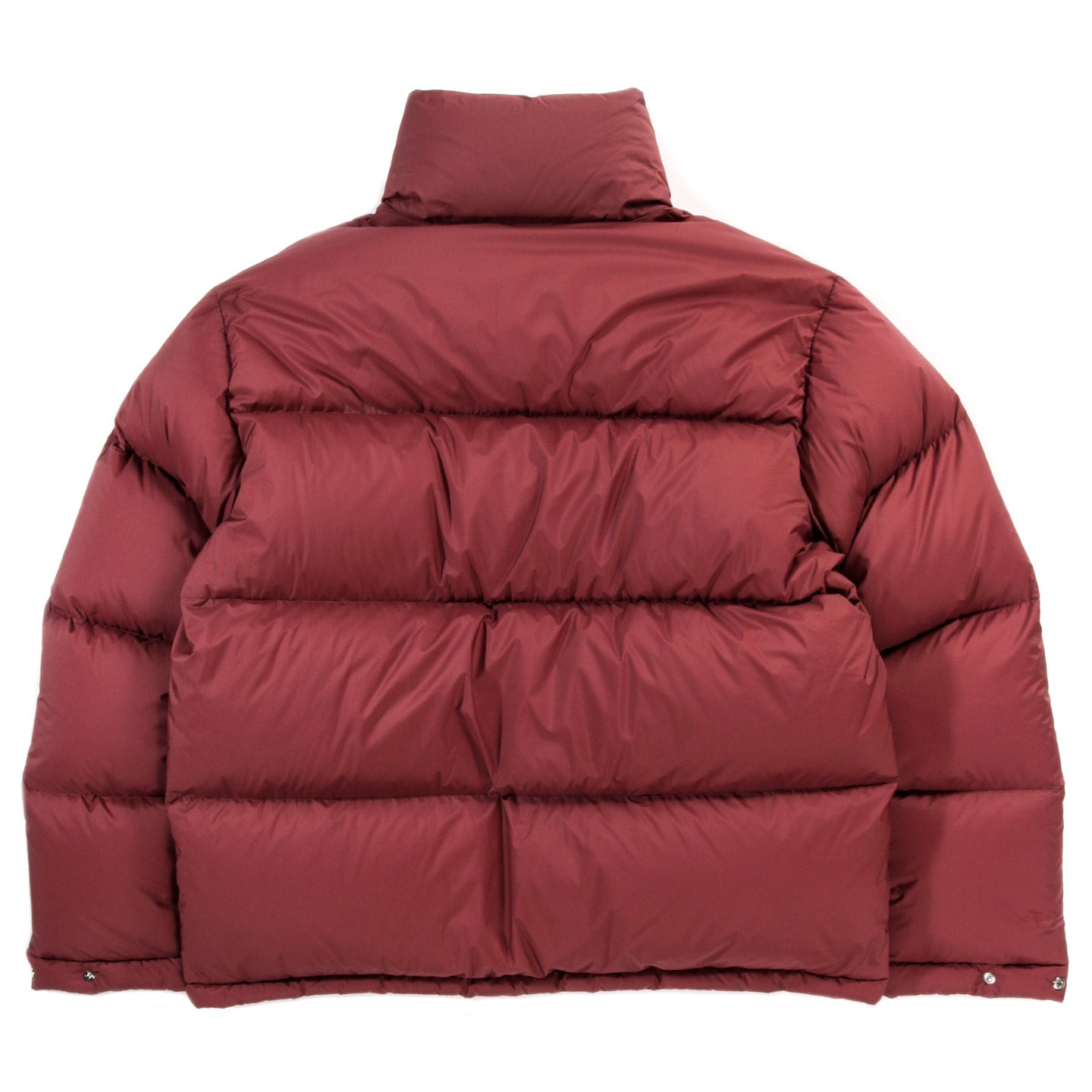 AURALEE SUPER LIGHT NYLON RIPSTOP DOWN BLOUSON BURGUNDY
