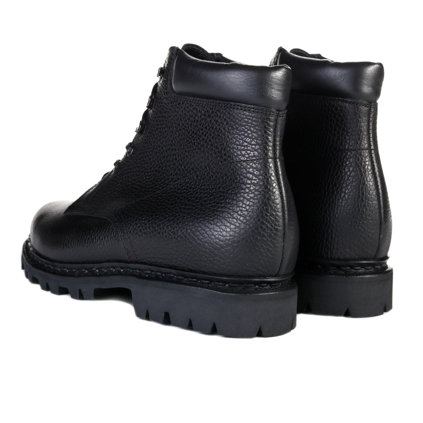ARPENTEUR PARABOOT BERGY GRAINED CALF LEATHER BLACK