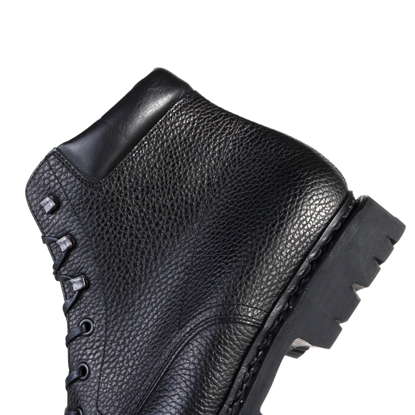 ARPENTEUR PARABOOT BERGY GRAINED CALF LEATHER BLACK