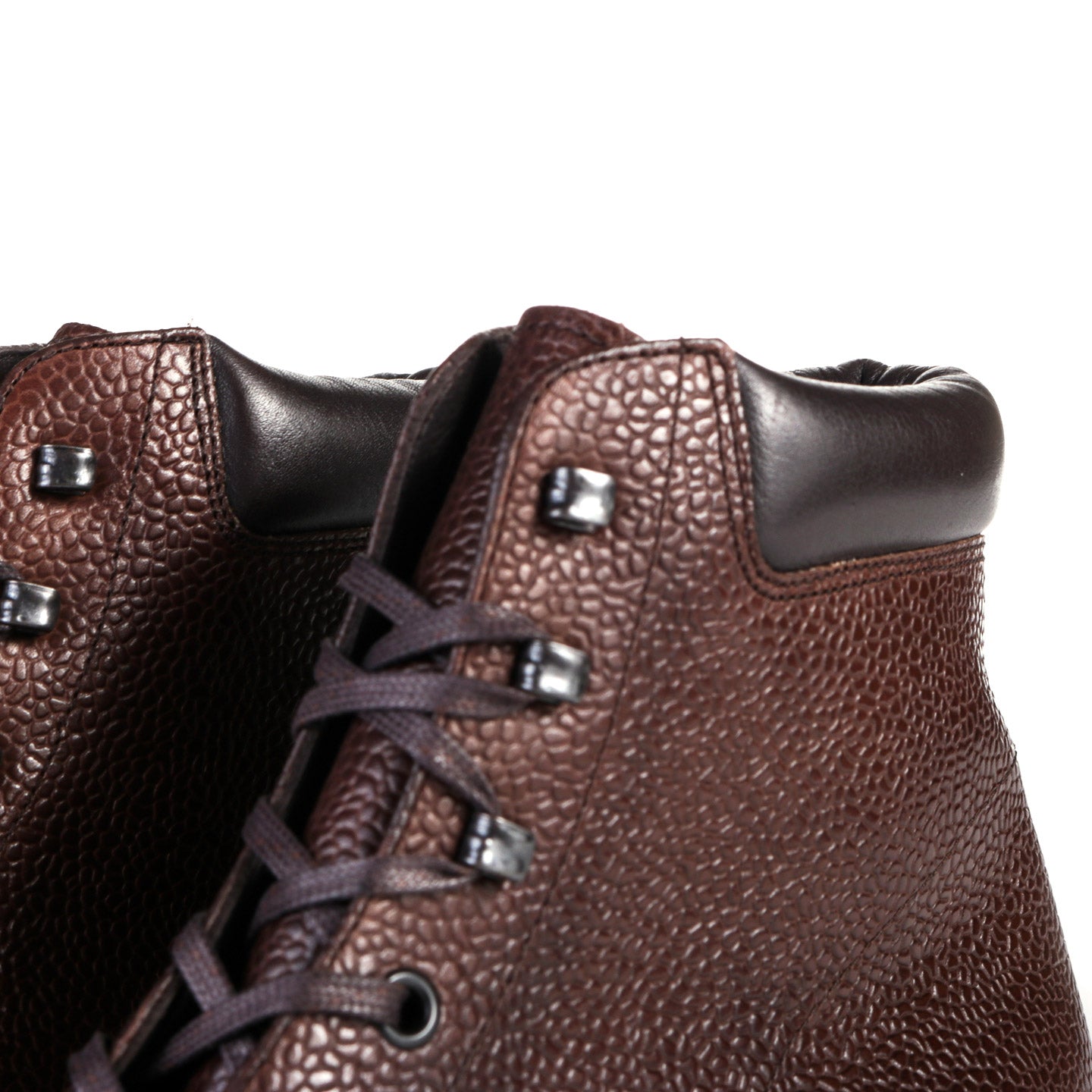 ARPENTEUR PARABOOT BERGY GRAINED CALF LEATHER BROWN